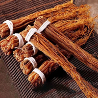 Racine de ginseng rouge séchée naturelle (queue de ginseng rouge) – Tonique herbal abordable, riche en ginsénosides, idéal pour soupes et thés quotidiens