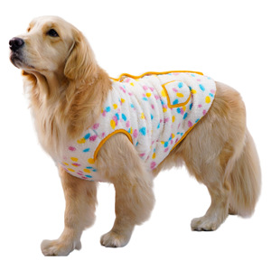 Chaleco de lana coral para perros, ropa gruesa y cálida para invierno, para perros grandes, Golden Retrievers, Border Collies - Product Image 5