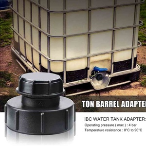 Garden Hose Accessories S100x8 Coarse Threaded IBC Tote Adapter Garden Hose Faucet <b>Valve</b> S60 X 6 Hose <b>Tap</b> Connector - Product Image 5