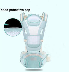 Portabebés de 100% algodón <span class=keywords><strong>para</strong></span> recién nacidos, portabebés ergonómico con asiento de cadera, multiposición, transporte delantero y trasero <span class=keywords><strong>para</strong></span> recién nacidos - Product Image 2