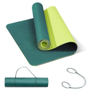 Tapete de Yoga TPE <span class=keywords><strong>BESAY</strong></span> 183x61cm/183x80cm, Grosor Personalizado, Colorido, con Logotipo Personalizado, Ecológico, Antideslizante y Resistente al Desgaste - Product Image 1