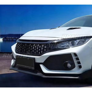 Kit carrosserie pour Honda Civic 2016-2019, calandre de pare-chocs, grilles de course, garniture décorative, calandre avant, pièce extérieure - Product Image 4