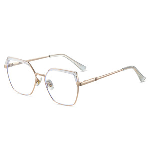 Lunettes de vue octogonales tendance avec protection anti-lumière bleue pour hommes et femmes, lunettes de mode 87321 - Product Image 4