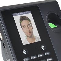 Terminal de contrôle d'accès et de présence par reconnaissance faciale et empreintes digitales, basé sur le web, avec vision nocturne, réinitialisation, logo personnalisé et SDK gratuit