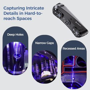 Creality 3D Sermoon S1 Metrology-Grade 0.02mm Scanner laser bleu à main pour projets d'ingénierie Creality 3D Scanner - Product Image 1