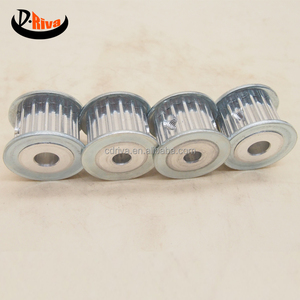 GT3 3M 20 dientes de aleación Bore5/7/8/10/12mm <span class=keywords><strong>polea</strong></span> de sincronización compatible con correa 3M <span class=keywords><strong>polea</strong></span> <span class=keywords><strong>doble</strong></span> de nailon síncrono para máquina láser - Product Image 3