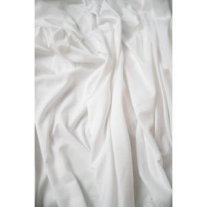 Juego de sábanas hipoalergénicas de 4 piezas DB Omne Sleep White Bamboo Twin XL Sábanas ajustadas y planas - Product Image 4