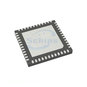 Composants électroniques, puce PIC18F55Q71-E_6LX 48 VFQFN, patin exposé, intégré, BOM IC en stock - Product Image 1