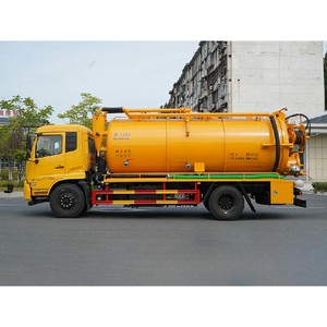 Camion de nettoyage des égouts Dongfeng 15 CBM avec déboucheur haute pression et bobine de nettoyage - Product Image 5