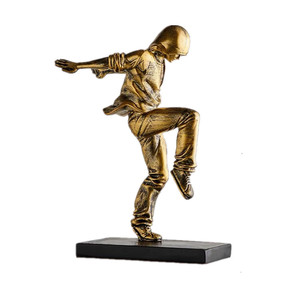 Nhự<span class=keywords><strong>a</strong></span> đường nhảy mú<span class=keywords><strong>a</strong></span> cúp vũ công bức tượng thể thao cúp giải thưởng trang trí bàn nhà - Product Image 1