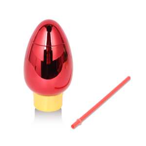 Creative 20oz Disposable Clear Plastic <b>Light</b> <b>Bulb</b> Shaped Bottle Novel Electroplating Design for Party Decor Serving Milk Drink - Product Image 5