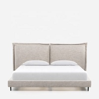 Projet d'hôtel Ensemble de lits classique pas cher Queen King Size Matelas Massage Spa Tables Lits Lit en bois Canapé Velours PU Cuir