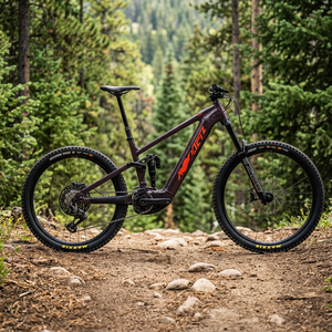 Vélo de montagne 27,5 pouces, cadre en alliage d'aluminium, double suspension, frein à disque, 12 vitesses, tout-terrain, design entièrement antichoc - Product Image 1