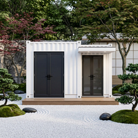 Maison conteneur pliable respirante Ninenos, design moderne, prête à l'emploi pour la maison, le bureau, la villa, l'entrepôt, avec garantie de 3 ans