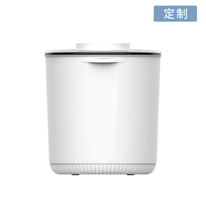 กล่องเก็บอาหารสุญญากาศทรงกลมแบบกำหนดเอง ขนาด 13 ลิตร วัสดุ PP ประหยัดพื้นที่ สำหรับอาหารสัตว์เลี้ยง สุนัข แมว เก็บรักษาความสด - Product Image 5