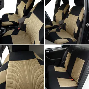 Conjunto de fundas para asientos de coche, cubierta impermeable para silla de bebé, Toyota Land Cruiser Hilux Hiace Corolla Yaris Camry Fortuner Highland