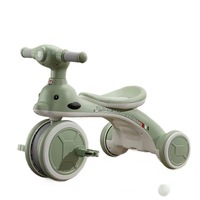 Tricycle pour enfants, scooter, plus de 3 ans, voiture à roulettes en plastique, musique, lumière, poussette jouet