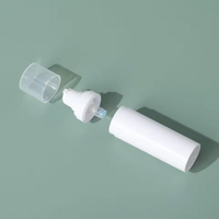 Flacon pompe sans air blanc ou couleur personnalisée pour nettoyant, écran solaire, voyage, nouveau cadeau promotionnel, lotion, crème, sérum, emballage de soins de la peau