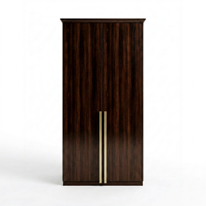 Modern Wooden Wardrobe Storage Cabinet Brown Bedroom Closet <b>Armoire</b> Custom Home Furniture - Product Image 1