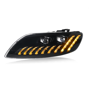 Fari Auto SJC per Audi Q7, Fari a LED 06-15 con Lente Proiettore, Lampada Frontale con Segnale Dinamico Animato, Accessori Automobilistici - Product Image 3