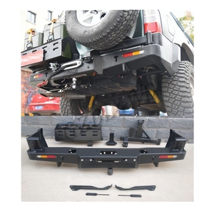 Pare-chocs arrière 4x4 pour Nissan patrouille GU 1 2 3 4 <span class=keywords><strong>série</strong></span> Y61 4WD pièces de carrosserie tout-terrain treuil Compatible Bull Bar - Product Image 1