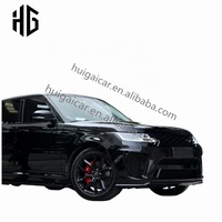 Accessoires de voiture Kit de carrosserie Facelift pour Range Rover Sport 2013-2017 Conversion en kit de carrosserie de capot de pare-chocs de style SVR