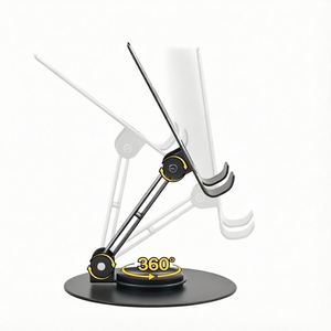 Nuevo Producto Ideal 2026: Soporte Minimalista para Teléfono de Aleación de Aluminio Plateado, Personalizable con Material Ecológico para Regalos Corporativos - Product Image 3