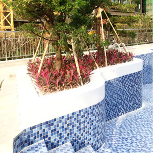 Banco de piscina de fibra de vidrio, muebles contemporáneos para patio exterior, diseño moderno y duradero para jardín y uso en la calle - Product Image 2