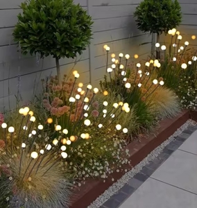 Luces Solares LED Modernas Negras para Jardín, Iluminación Exterior Brillante para Decoración de Césped y Caminos, Venta al Por Mayor - Product Image 3