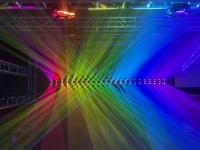 Lumière laser RGB, 300 effets, faisceau laser multicolore, spectacle de scène disco pour DJ, soirée, boîte de nuit, KTV, événement