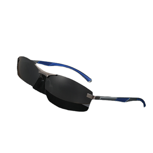 แว่นกันแดดโพลาไรซ์แมกนีเซียมอะลูมิเนียมสำหรับผู้ชายแว่นกันแดดโพลาไรซ์2025การประมวลผลแบบย้อนยุคออกแบบได้ตามต้องการ - Product Image 1