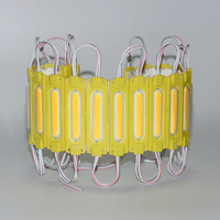7019 Modul LED COB Panjang dengan 3 Chip IP68 Tahan Air DC12V PCB Aluminium untuk Huruf Tanda