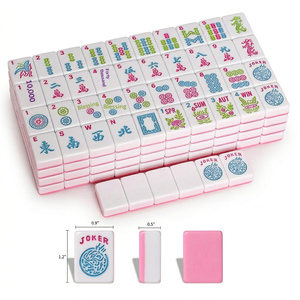 Jeu <span class=keywords><strong>de</strong></span> Mahjong <span class=keywords><strong>de</strong></span> style américain le plus vendu, design créatif, Mahjong en acrylique, loisirs, tuiles <span class=keywords><strong>de</strong></span> Mahjong haut <span class=keywords><strong>de</strong></span> gamme, <span class=keywords><strong>jeux</strong></span> <span class=keywords><strong>de</strong></span> <span class=keywords><strong>cartes</strong></span> d'échecs - Product Image 1