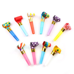 Juguetes creativos <span class=keywords><strong>para</strong></span> fiestas de cumpleaños de niños, silbato de dibujos animados de <span class=keywords><strong>nariz</strong></span> larga y regalo de trompeta telescópica - Product Image 1