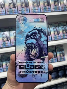 <span class=keywords><strong>Precio</strong></span> de fábrica Kingkong Protector de pantalla de vidrio templado para iPhone 16 15 Pro 14 Pro <span class=keywords><strong>Max</strong></span> 13 Pro 12 11 Película protectora de vidrio - Product Image 3