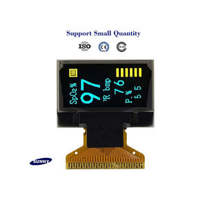 Modul OLED SSD1306 sentuh kecil 0.96 inci resolusi 128x64 3 kawat 4 kawat SPI MCU LCD kuning & biru muda - Product Image 3