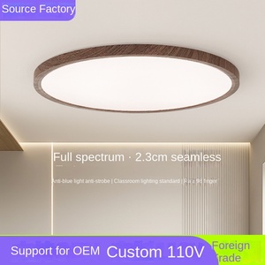Bureau à domicile pour <span class=keywords><strong>Amazon</strong></span> <span class=keywords><strong>Lampe</strong></span> transfrontalière à trois épreuves à spectre complet pour chambre à coucher balcon Plafonnier <span class=keywords><strong>LED</strong></span> moderne ultra-mince - Product Image 2