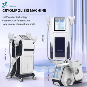 360 °   Máquina de Criolipólisis con Enfriamiento Envolvente, 4 Manijas para Trabajo Simultáneo, 6 Cartuchos de Silicona, Congelación de Grasa, Eliminación de Papada - Product Image 3