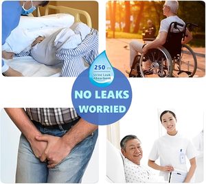 Meilleurs sous-vêtements pour hommes anti-fuites urinaires, boxer réutilisable lavable, pantalon absorbant urinaire, <span class=keywords><strong>culotte</strong></span> d'incontinence rembourrée - Product Image 6