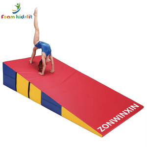 ZONWINXIN – <span class=keywords><strong>Tapis</strong></span> de <span class=keywords><strong>gymnastique</strong></span> pliables de luxe, type cale ou <span class=keywords><strong>tapis</strong></span> en forme de <span class=keywords><strong>fromage</strong></span>, pour équipement de <span class=keywords><strong>gymnastique</strong></span>, fournis directement par l'usine - Product Image 1