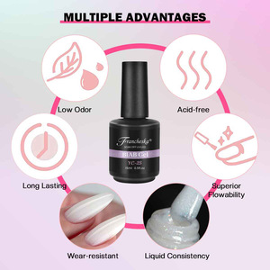 Gel Constructeur Liquide Multi-Usages 15ml Transparent Effet Cristal pour Extension d'Ongles, Gel de Structuration, Vernis à Ongles, Manucure, Vente en Gros - Product Image 3