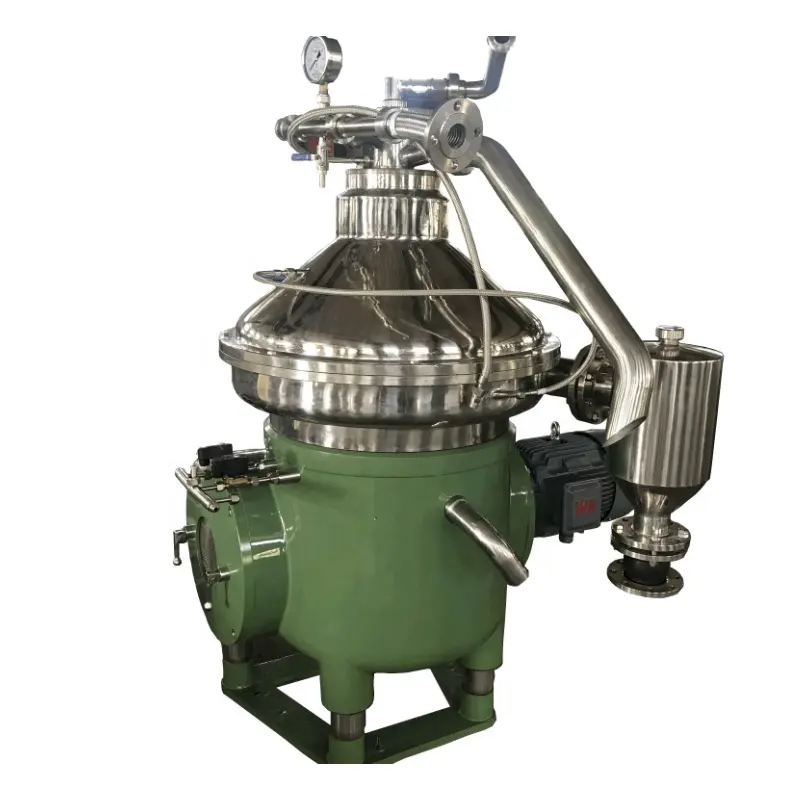 Continuous low price disc stack centrifuge for oil refinery