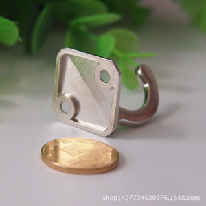 BF5 Zinc Alloy <b>Wall</b> <b>Hook</b> 28mm X 22mm Rust Resistant For Clothes Hanging Behind Doors On <b>Walls</b> - Product Image 3