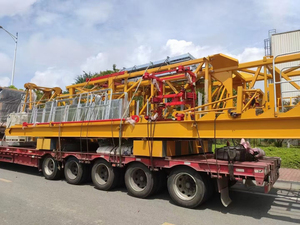 Grue à tour plate robuste de 6 tonnes, hauteur 40m, charge utile au bout de la flèche de 1,35t, avec un excellent service après-vente - Product Image 2