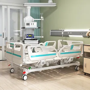 V8v5c SAIKANG Movable Multifunction Adjustable Electric Patient Nursing Medical Hospital Bed