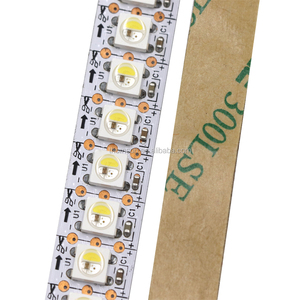 Striscia <span class=keywords><strong>LED</strong></span> RGBNW 6000K Magic RGBWW 5050 SMD, 144 <span class=keywords><strong>LED</strong></span>/m, 1m, Nastro <span class=keywords><strong>LED</strong></span> <span class=keywords><strong>Nero</strong></span> con PCB Bianco e Corpo in Rame - Product Image 1
