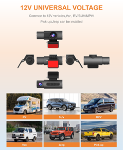 กล้องติดรถยนต์ 2K ซ่อนไวไฟ 3 ช่องทาง มองเห็นในเวลากลางคืน กล้องถอยหลัง 12V บันทึกภาพรถยนต์ กล้องรักษาความปลอดภัยในรถยนต์ - Product Image 6