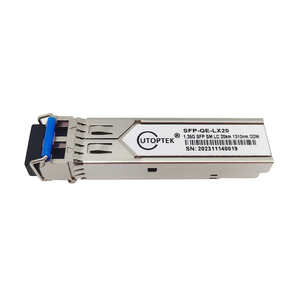 Mini 1000 cơ sở <span class=keywords><strong>GBIC</strong></span> SFP <span class=keywords><strong>LX</strong></span> thu phát mô-đun 1.25 gam sợi quang thiết bị với 20km phạm vi - Product Image 3