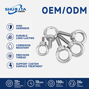 Di alta qualità in acciaio inox M4 M6 <span class=keywords><strong>M8</strong></span> M10 <span class=keywords><strong>bulloni</strong></span> di sollevamento a occhio testa girevole anello con finitura semplice ad alta resistenza <span class=keywords><strong>bulloni</strong></span> a vite - Product Image 1
