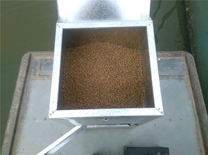 Mangeoire électrique automatique de grande capacité pour poissons/crevettes pour bols d'étang Mangeoires automatiques modernes - Product Image 5